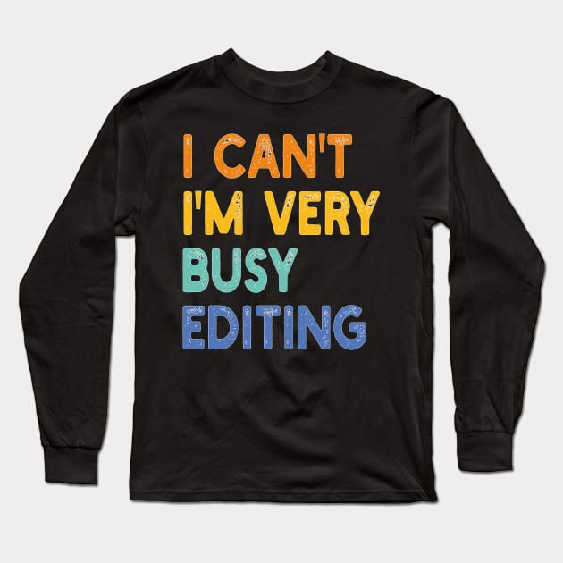 i can't i'm very busy editing Long Sleeve T-Shirt by mdr design